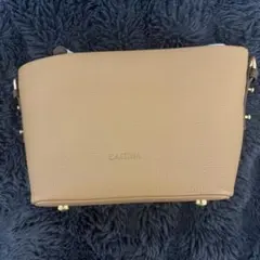 CAITINA ショルダーバッグ ベージュ