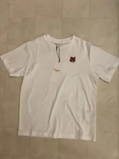 一度のみ使用MAISON KITSUNE フォックスTシャツ ホワイト - メルカリ