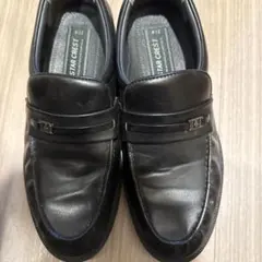メンズ黒ローファーのサムネイル