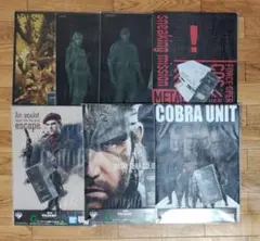 G賞 クリアファイル＆映画フィルム風しおり 一番くじMETALGEARSOLID