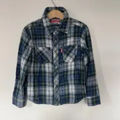 Daddy Oh Daddy チェック柄長袖シャツ 110