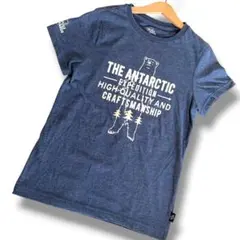 ポールワーズ レディース Tシャツ 半袖 シロクマ ネイビーのサムネイル
