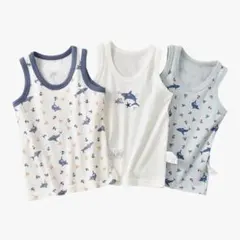 新品‼️子ども用タンクトップ✨120cm✨綿100%✨敏感肌用✨3枚セット