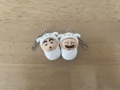 クレヨンしんちゃん おくるみbabyスイング 白ver. しんちゃん＆マサオくん