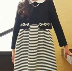 【極美品】CHOPIN ショパン フォーマル ワンピース セットアップ 120