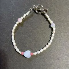 【ハンドメイド】 淡水パール ブレスレット