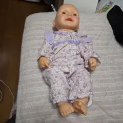 ベビーマッサージで使用した人形