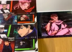 呪術廻戦　クリアビジュアルポスター　虎杖　伏黒　宿儺