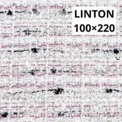 ハーフカット可能です♪ LINTON リントンツイード 100×220 シャネル