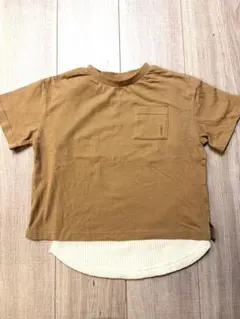 【最終値下げ】【新品未使用】BREEZE 重ね着Tシャツ　110cm