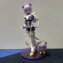 猫又おかゆサイバーパンク衣装 1/7フィギュア+ちょこのっこフィギュア　セット