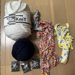 ズパゲッティー 毛糸 ハワイヤン ボタン