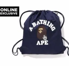 a bathing ape COLLEGE KNAPSACK - メルカリ