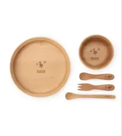 ★新品未開封　フェイラー　ハイジ　木製食器5点セットのサムネイル
