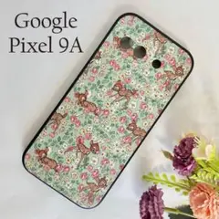 Google Pixel 9aケース 花柄 D ☆おまけガラスフィルム付