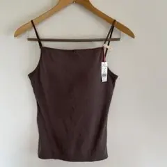 新品 トリンプ カップ付きキャミソール ブラウン Mのサムネイル