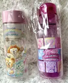 【新品】ダッフィフレンズ　パルパルーザ　スーベニアドリンクボトル　２個セット