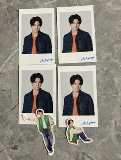 Aぇ!group 正門良規　チェキ風カード　デビュー魂ステッカー