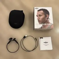 SHOKZ OPENRUN PRO ブラック　美品 付属品完備