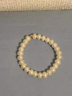 ホワイトパールブレスレット　真珠