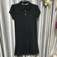RALPH LAUREN ポロワンピース ブラック 130cm