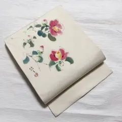白峰 肉筆 掛け軸 掛軸 「鉄線花 クレマチス」絵画 日本画茶掛 - メルカリ