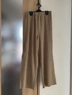 柄 ワイドパンツ