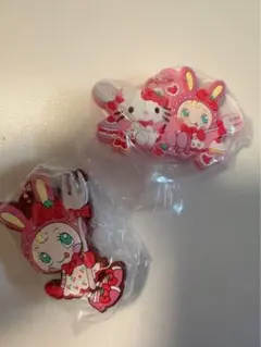 メゾピアノ　ハローキティ ラバーマスコット ２つセット
