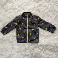 人気ピカチュウ柄ジャケット 95cm グレー