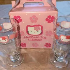 値下げ未使用キティちゃんグラス