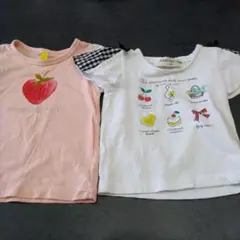 半袖Tシャツまとめ売り 女の子 80cm むーのんのん サニーランドスケープ
