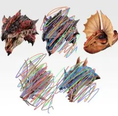 一番くじ モンスターハンターワイルズ C賞 モンスターヘッドマグネット