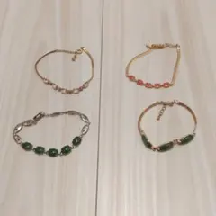 天然石ブレスレット　4点セット