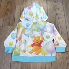 東京ディズニーリゾート プーさん フード付き　パーカー　80