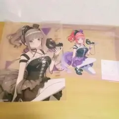 ひこくじ 五等分の花嫁　クリアポスター　二乃 セット