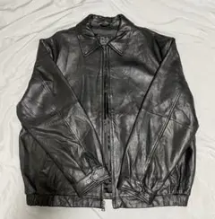 JOS. A. BANK レザージャケット XL ブラック