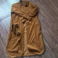 ユニクロ　シャツ　ワンピース