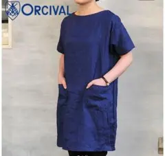 Orcival【オーチバル】リネンプルオーバーチュニック　ワンピースのサムネイル