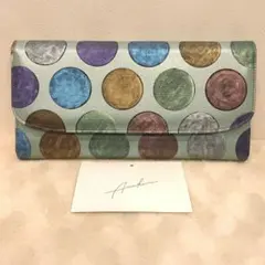 新品未使用 ARUKAN アルカン 軽量かぶせ長財布 パローネ L字レザー高屋