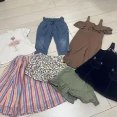 キッズ服セット 100cm スカート・パンツ・ワンピース