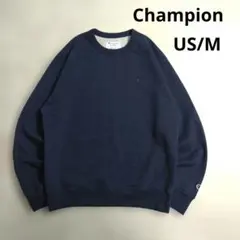Champion　ワンポイント刺繍スウェットトレーナー　us古着　J/XL