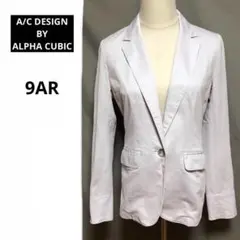 A/C DESIGN BY ALPHA CUBIC テーラードジャケット　薄手のサムネイル