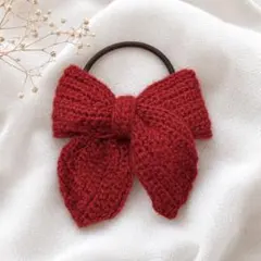 【ハンドメイド】リボンヘアゴム