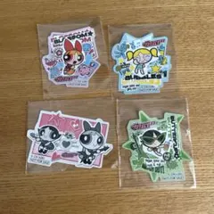 パワーパフガールズ セブンイレブン限定　オリジナルステッカー 4種セット