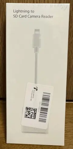 iPhone SDカードリーダー（Lightning SDカードリーダー）