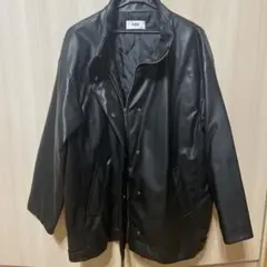 AZUL by MOUSSY ブラックレザージャケット FREE SIZE