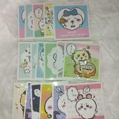 【バラ・まとめ売り】ちいかわ ステッカー17枚セット シール まとめ売り
