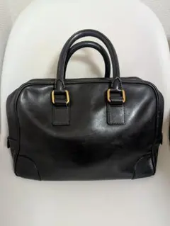 CELINE　セリーヌ　ブラック レザーハンドバッグのサムネイル