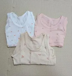★GW値下げ中★タンクトップ肌着 サイズ80 3枚セット しまむら