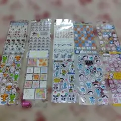 ステッカー＆シール１０セット金曜日まで